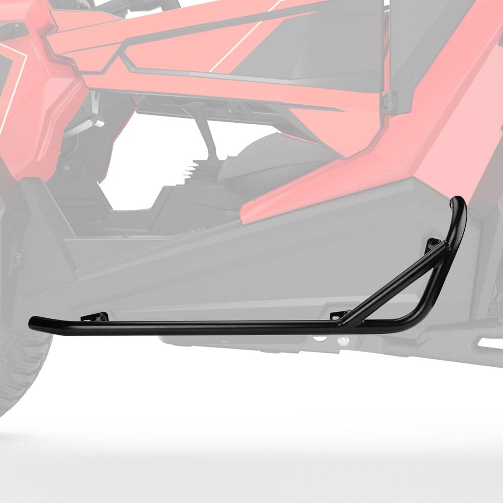 Photo of Spare Tire Carrier Mount & Side Nerf Bars Rock Sliders for Polaris RZR XP 1000 by Kemimoto - Premium for UTVs / Side by Sides