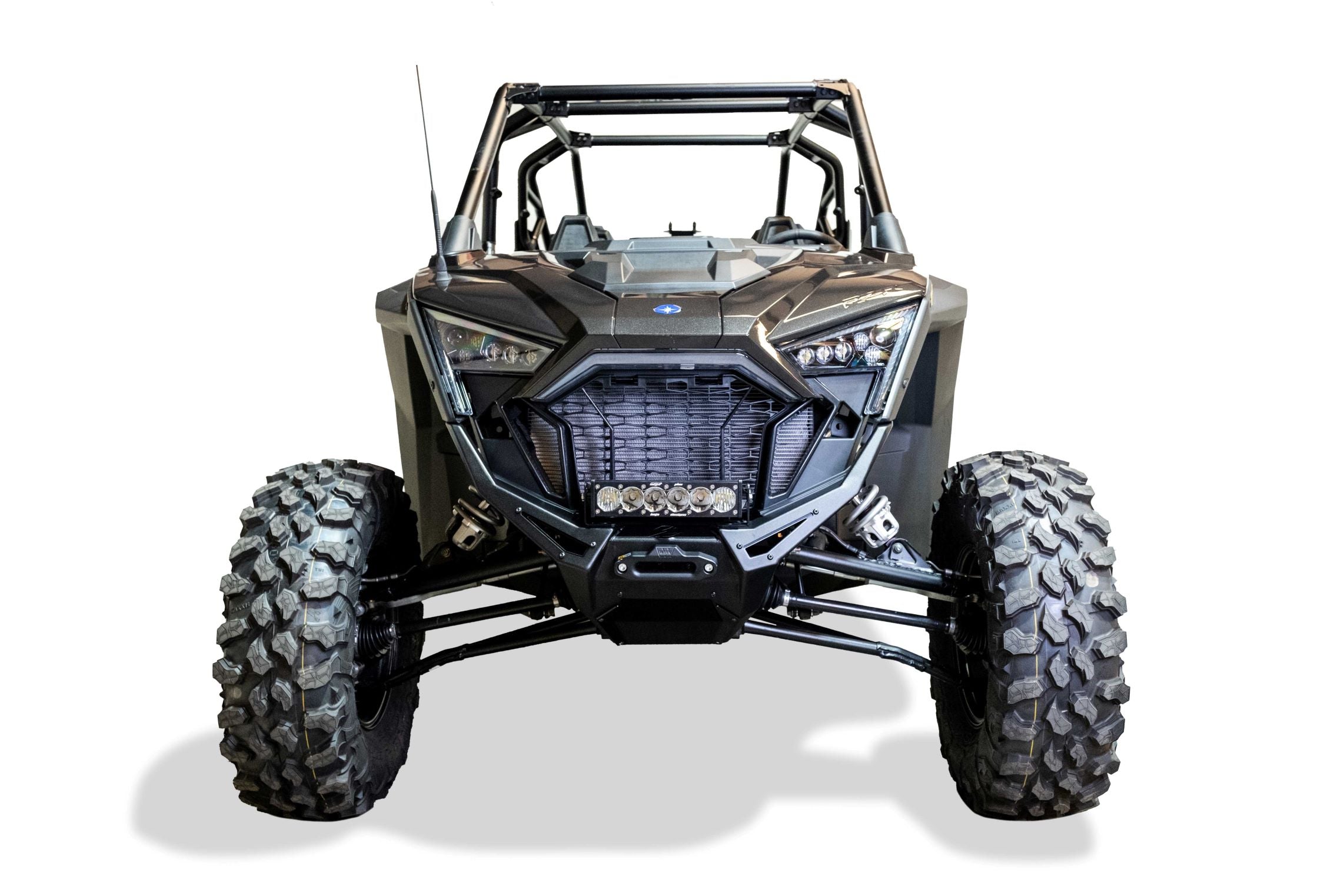 Photo of 2020-2024 Polaris RZR Pro XP Volt Series Winch Front Bumper by Elektric Offroad - Premium Bumpers for UTVs / Side by Sides