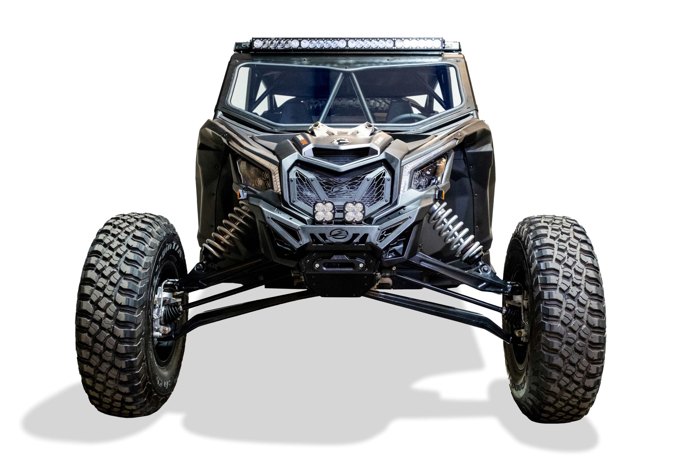 Photo of 2017-2024 Can Am X3 Maverick Volt Series Winch Front Bumper by Elektric Offroad - Premium 2017+ Can Am X3 Maverick Volt Front Winch Bumper for UTVs / Side by Sides