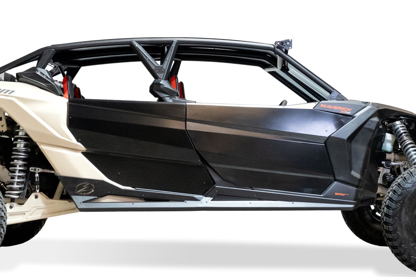 Photo of 2017 to current Can Am X3 Maverick (4 Seat) Volt Series Rock Guards by Elektric Offroad - Premium 2017+ Can Am X3 Maverick Volt Rock Sliders (4 Door) for UTVs / Side by Sides