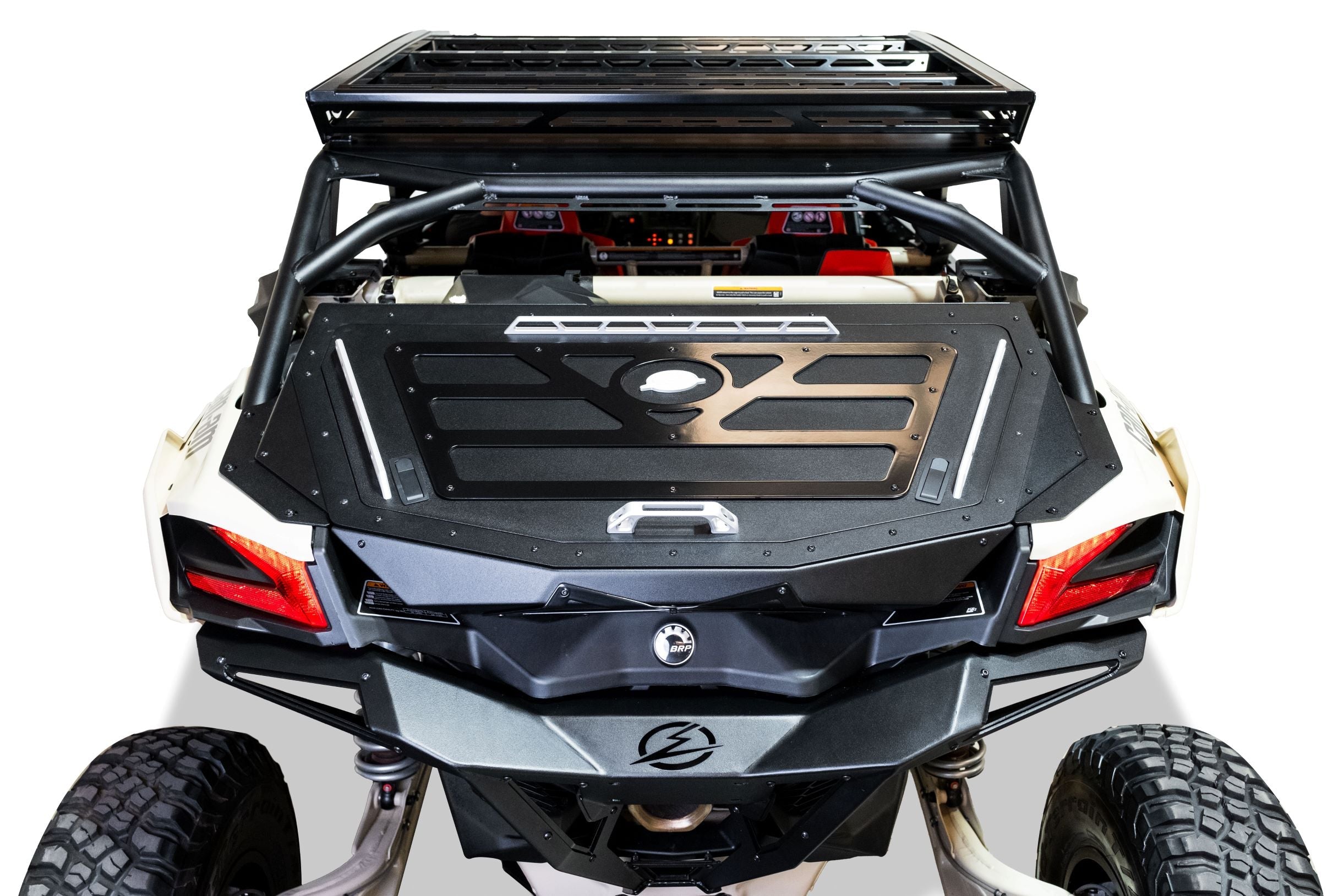 Photo of 2017-2024 Can Am X3 Maverick Volt Series Baja Bed Box by Elektric Offroad - Premium 2017+ Can Am X3 Maverick Volt Storage Box for UTVs / Side by Sides