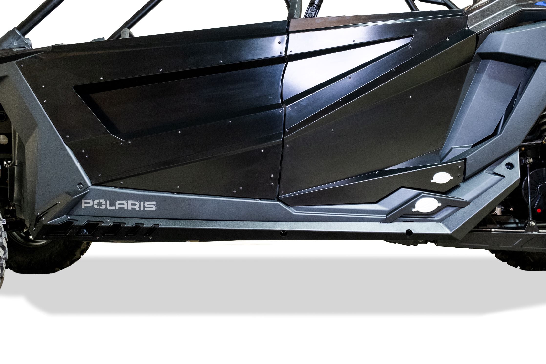 Photo of 2020-2024 Polaris RZR Pro XP/ Pro R/ Turbo R (4 Seat) Volt Series Rock Guards by Elektric Offroad - Premium Nerf Bars for UTVs / Side by Sides