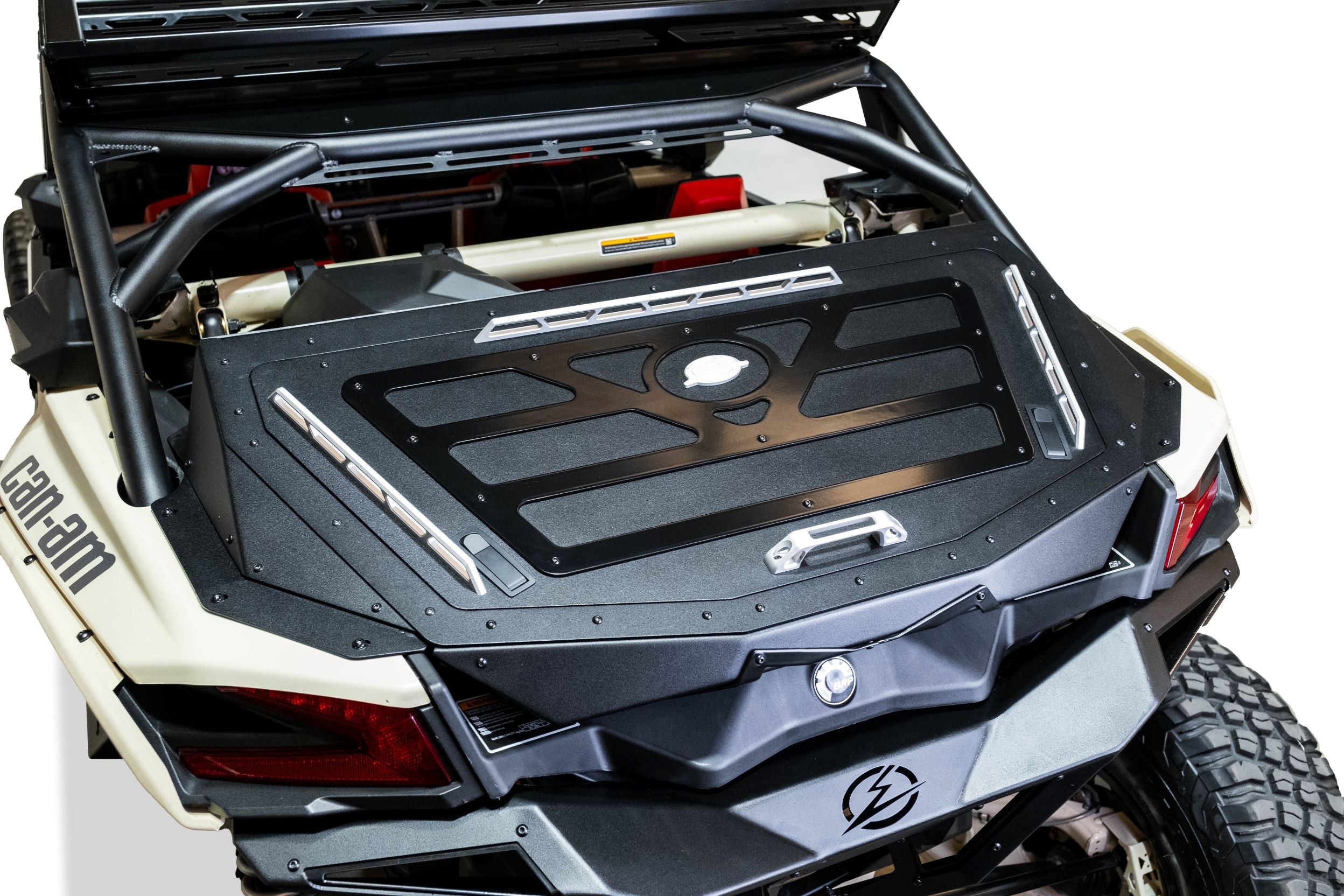 Photo of 2017-2024 Can Am X3 Maverick Volt Series Baja Bed Box by Elektric Offroad - Premium 2017+ Can Am X3 Maverick Volt Storage Box for UTVs / Side by Sides