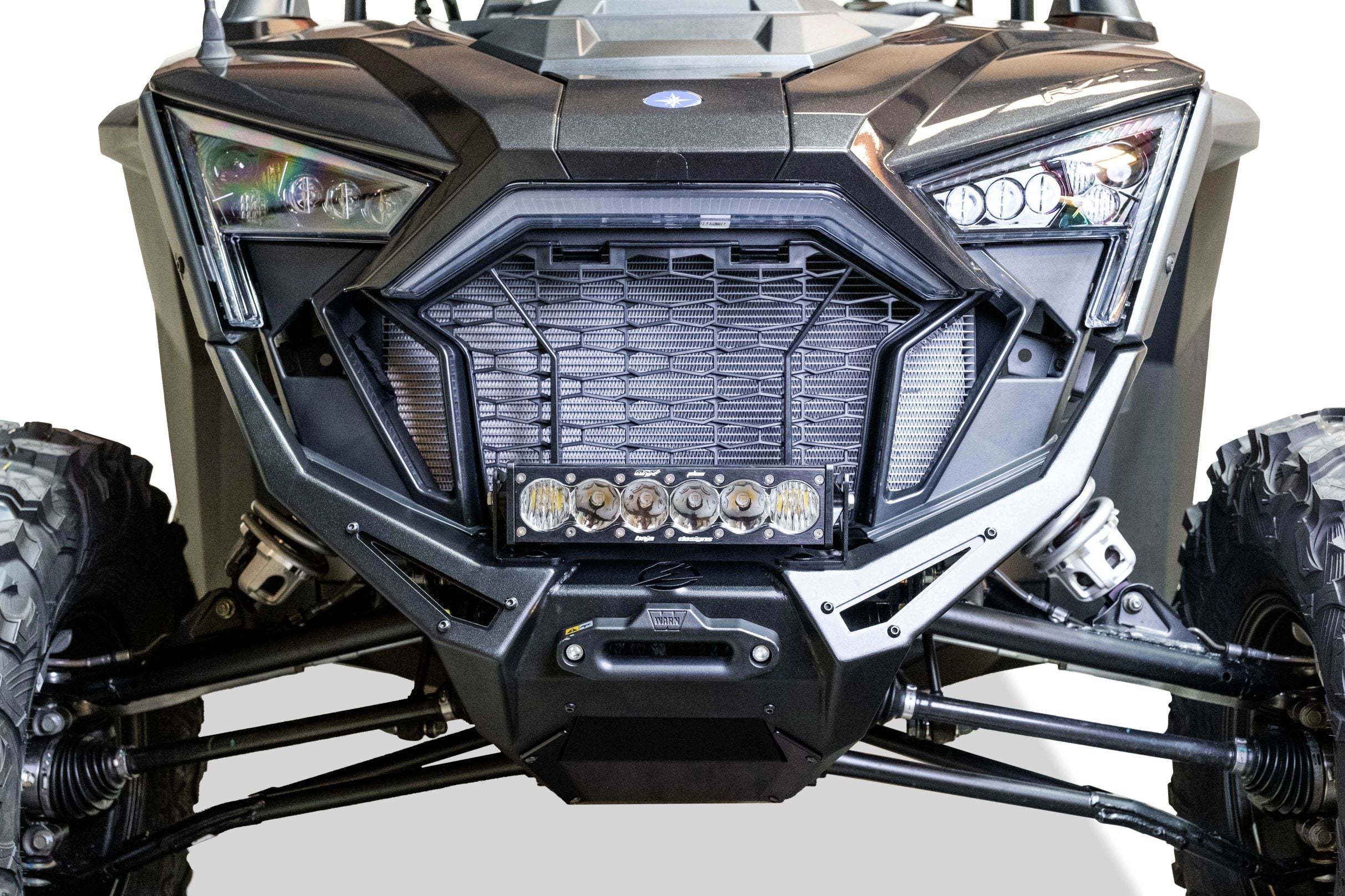 Photo of 2020-2024 Polaris RZR Pro XP Volt Series Winch Front Bumper by Elektric Offroad - Premium Bumpers for UTVs / Side by Sides