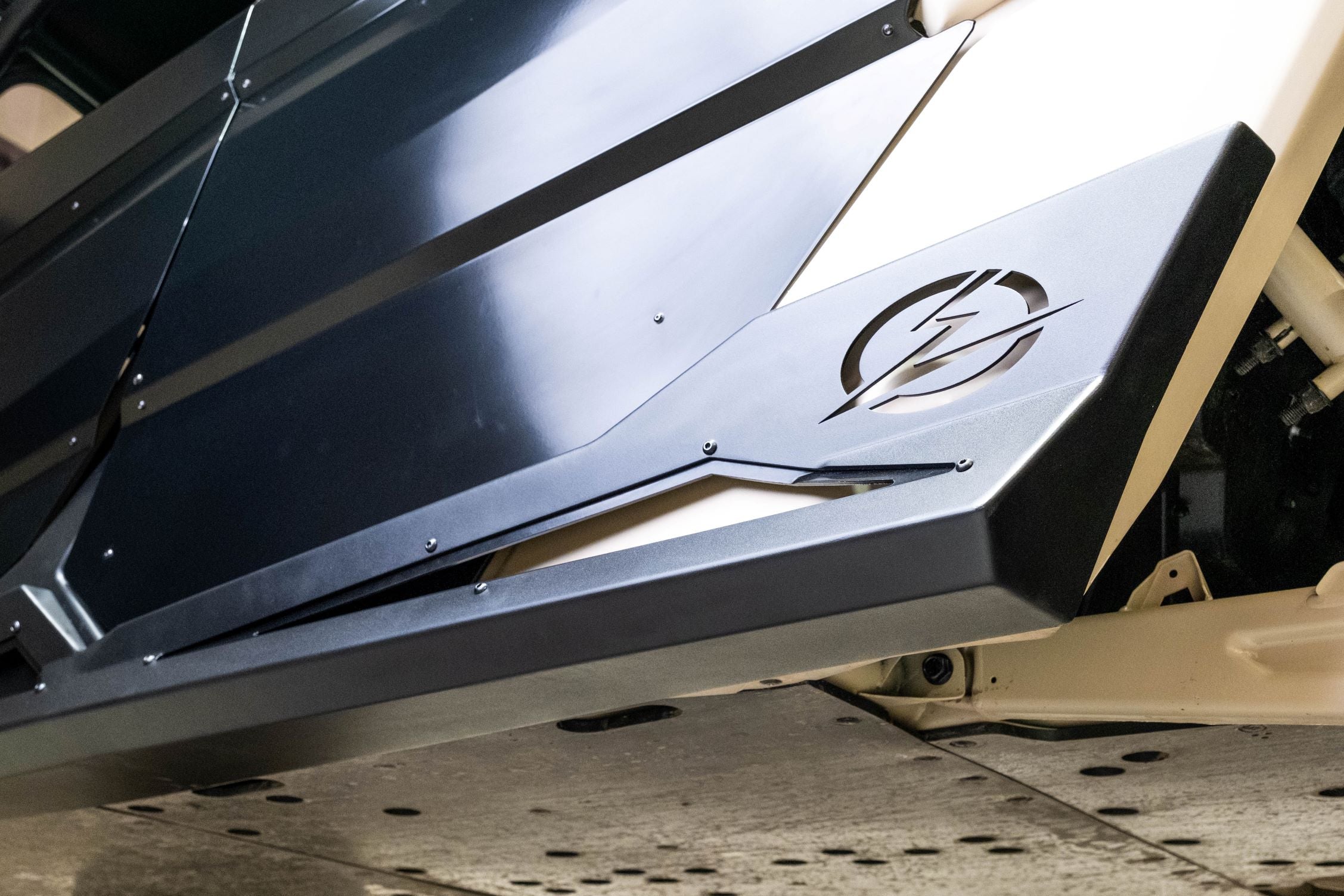Photo of 2017 to current Can Am X3 Maverick (4 Seat) Volt Series Rock Guards by Elektric Offroad - Premium 2017+ Can Am X3 Maverick Volt Rock Sliders (4 Door) for UTVs / Side by Sides