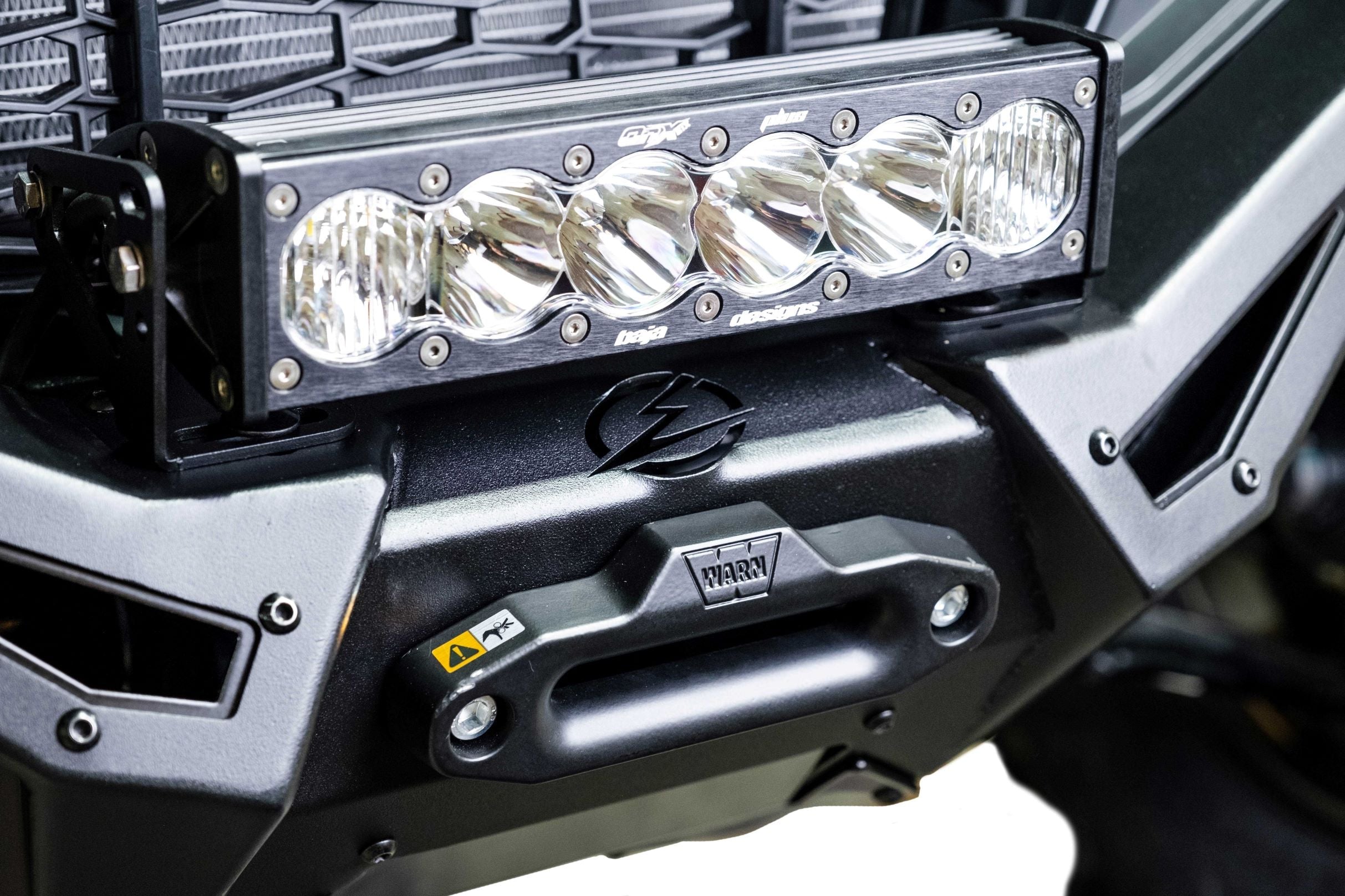 Photo of 2020-2024 Polaris RZR Pro XP Volt Series Winch Front Bumper by Elektric Offroad - Premium 2020+ Polaris RZR Pro XP Volt Front Winch Bumper for UTVs / Side by Sides