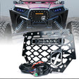 Polaris Mesh Grille with 8" LED Lightbar RZR S 900 & XP 1000