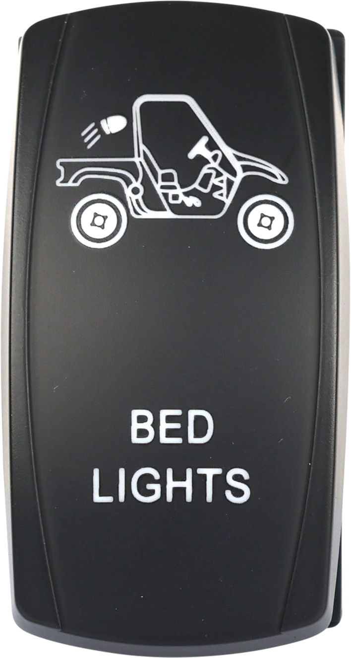 Photo of BED LIGHTING LED SWITCH PRO BACKLIT by OPEN TRAIL - Premium Switches for UTVs / Side by Sides