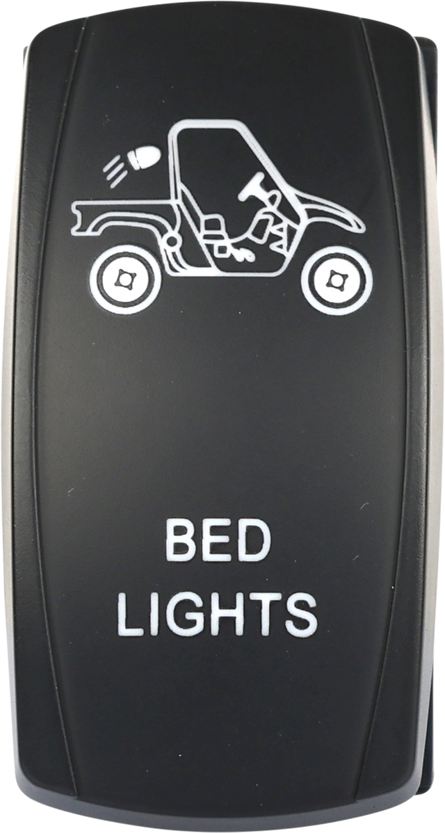 Photo of BED LIGHTING LED SWITCH PRO BACKLIT by OPEN TRAIL - Premium Switches for UTVs / Side by Sides