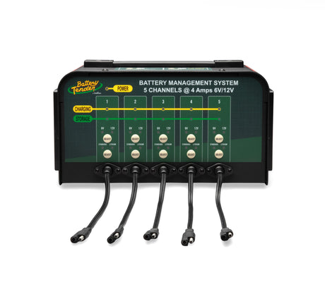 Photo of 5 Bank, 4 AMP Selectable 12V / 6V Battery Charger by Battery Tender® - Premium for UTVs / Side by Sides