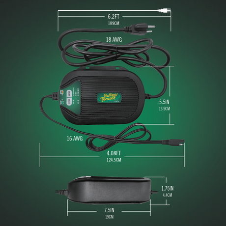 Photo of 5 AMP 12V/24V Selectable Battery Charger and Maintainer by Battery Tender® - Premium for UTVs / Side by Sides