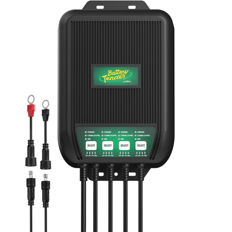Photo of WaveCharge Pro 4-Bank 12V, 40 AMP Battery Charger by Battery Tender® - Premium for UTVs / Side by Sides
