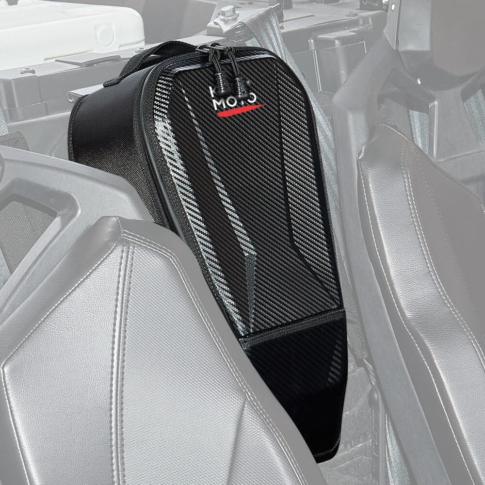 Photo of Tablet Holder & Storage Bag for Can-Am Maverick X3 by Kemimoto - Premium for UTVs / Side by Sides