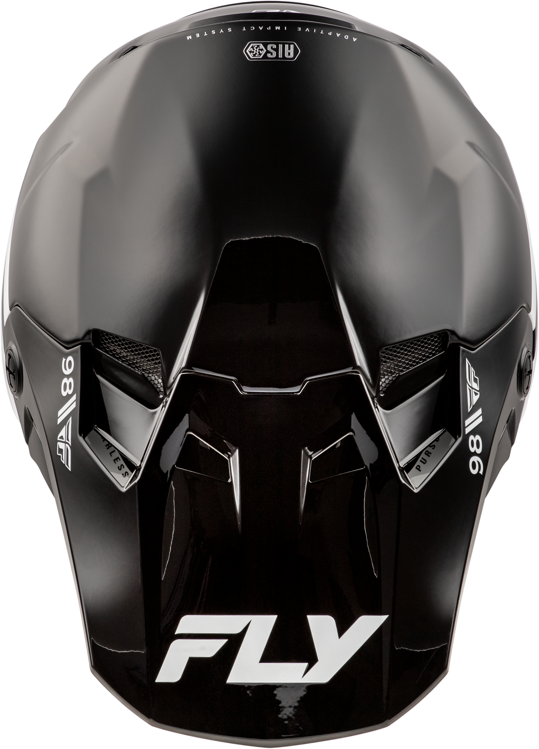 Photo of FORMULA CC OBJECTIVE HELMET BLACK/WHITE XL by FLY RACING - Premium Helmets for UTVs / Side by Sides