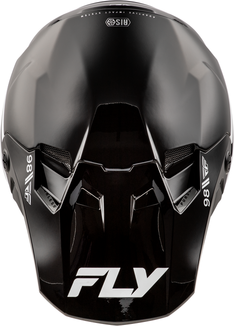 Photo of FORMULA CC OBJECTIVE HELMET BLACK/WHITE XL by FLY RACING - Premium Helmets for UTVs / Side by Sides