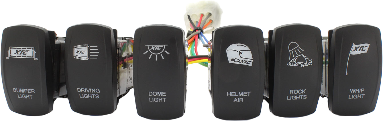 Photo of PLUG N PLAY POWER CONTROL 6 SWITCH INCLUDED by XTC POWER PRODUCTS - Premium Electrical for UTVs / Side by Sides