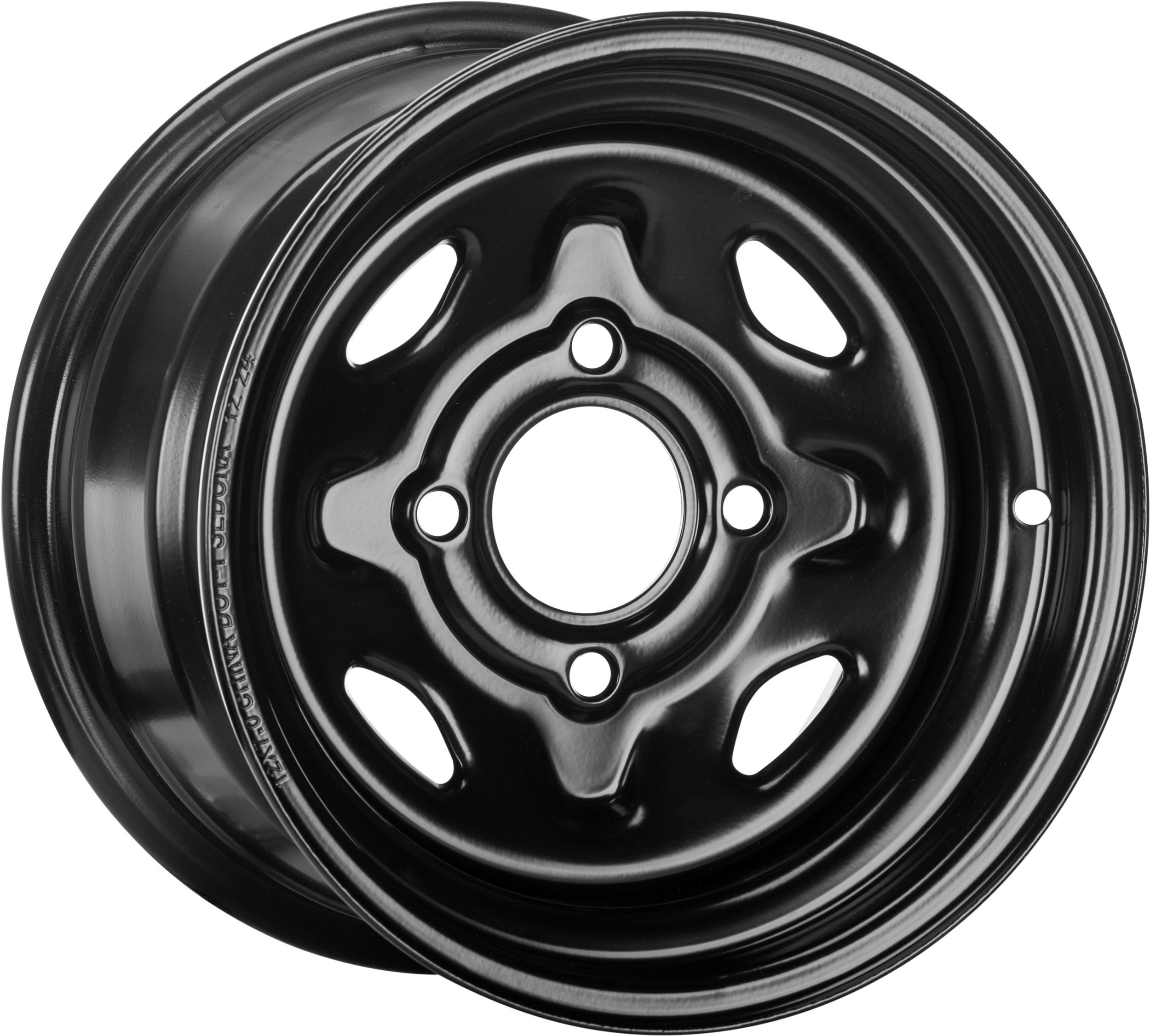 Photo of SEDONA STEEL 12X7 4/110 4+3 BLK FRONT/REAR by SEDONA - Premium Wheels for UTVs / Side by Sides