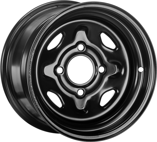 Photo of SEDONA STEEL 12X7 4/110 4+3 BLK FRONT/REAR by SEDONA - Premium Wheels for UTVs / Side by Sides