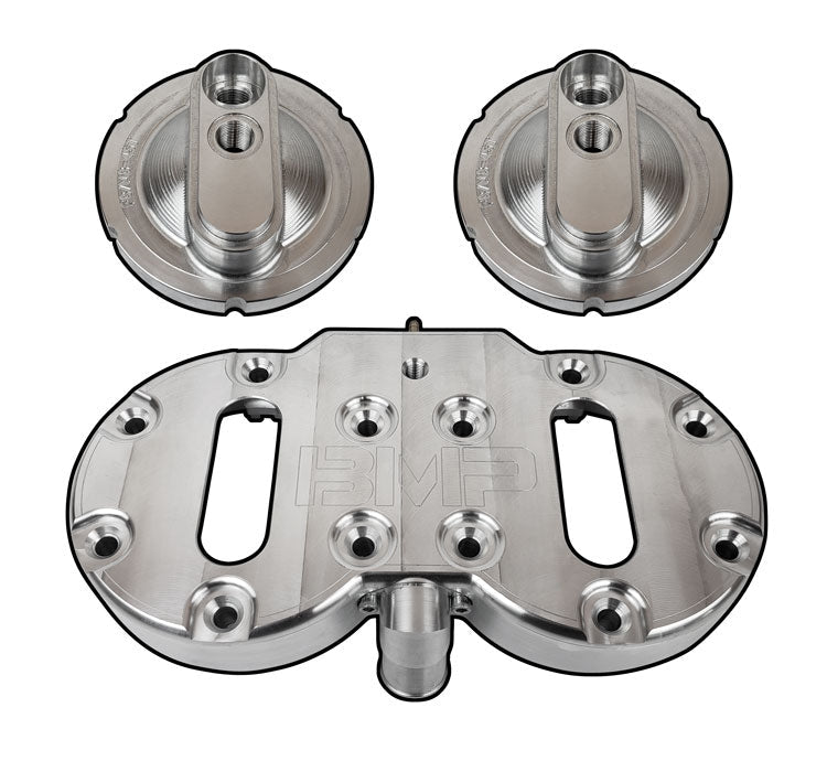 Photo of Billet Head Kit / F/M/XF/ZR 800/8000 ('07-17) by Bikeman Performance - Premium for UTVs / Side by Sides