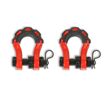 3/4” Forged Steel D-shackle set (8T) (LIFE TIME WARRANTY*)