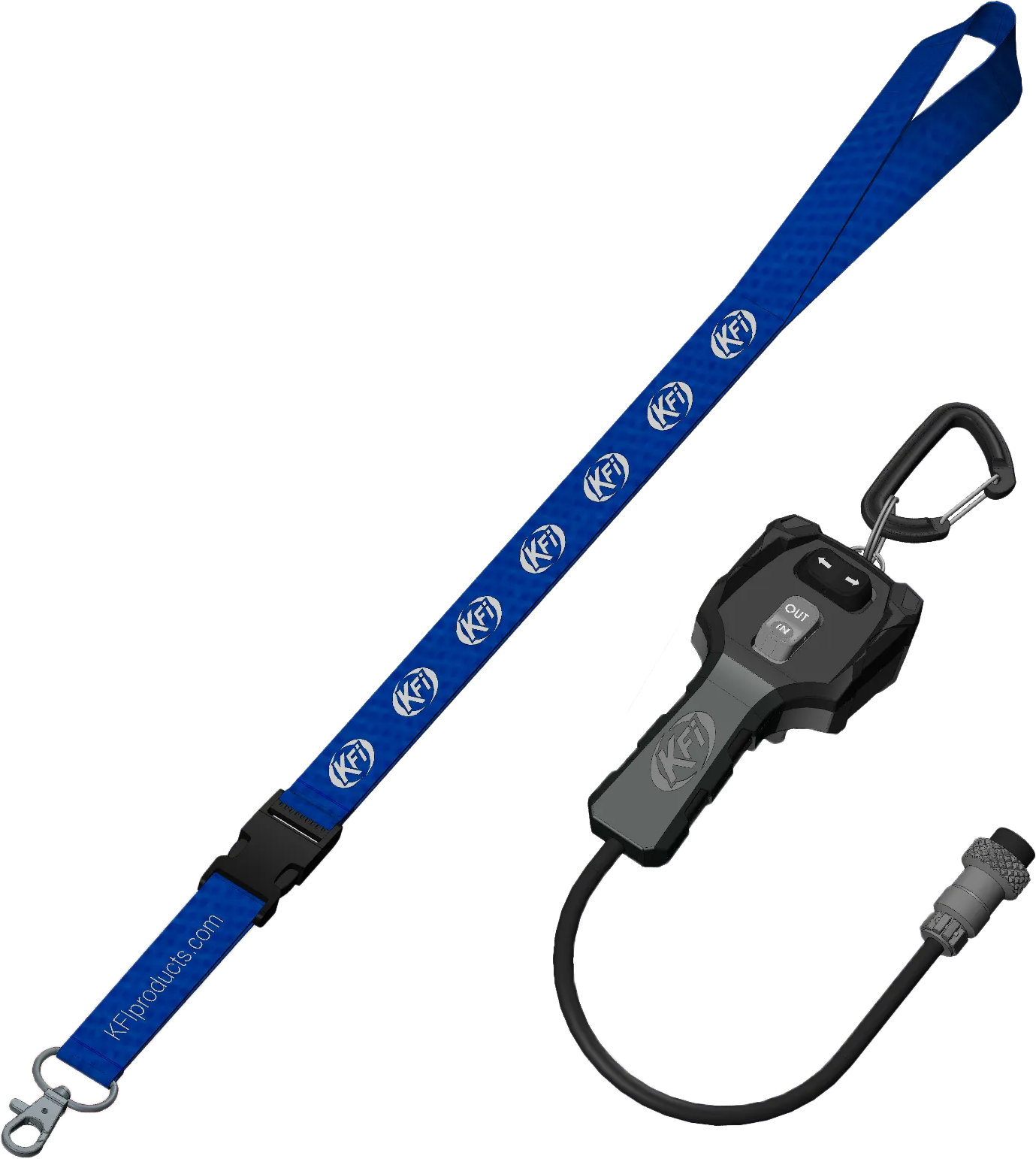 Photo of SINGLE ACTUATOR WINCH HAND REMOTE REPLACEMENT by KFI - Premium for UTVs / Side by Sides