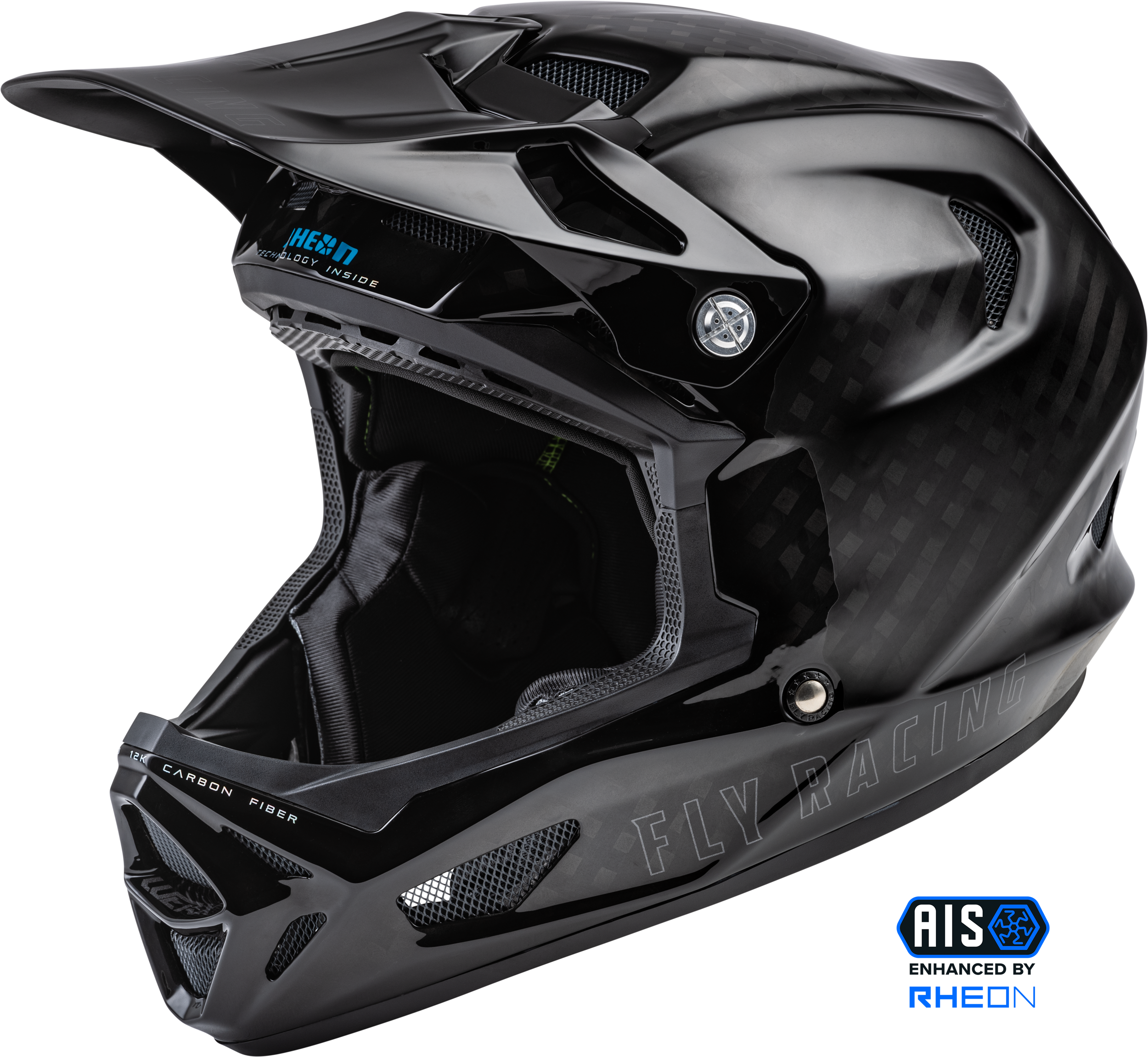 Photo of WERX-R CARBON HELMET BLACK CARBON XL by FLY RACING - Premium Helmets for UTVs / Side by Sides