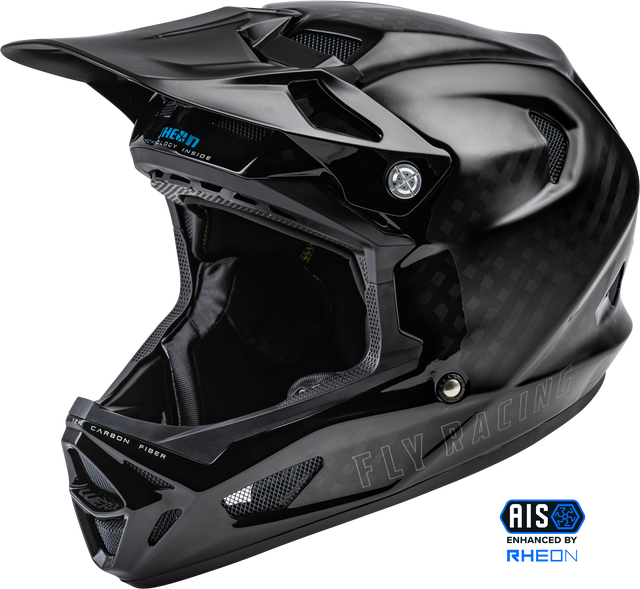 Photo of WERX-R CARBON HELMET BLACK CARBON MD by FLY RACING - Premium Helmets for UTVs / Side by Sides