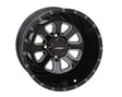 Photo of SYSTEM 3 ST4 WHEEL 14X7 2+5 (-47MM) 4/110 GLOSS BLACK/MACHINED by SYSTEM 3 - Premium Wheels for UTVs / Side by Sides