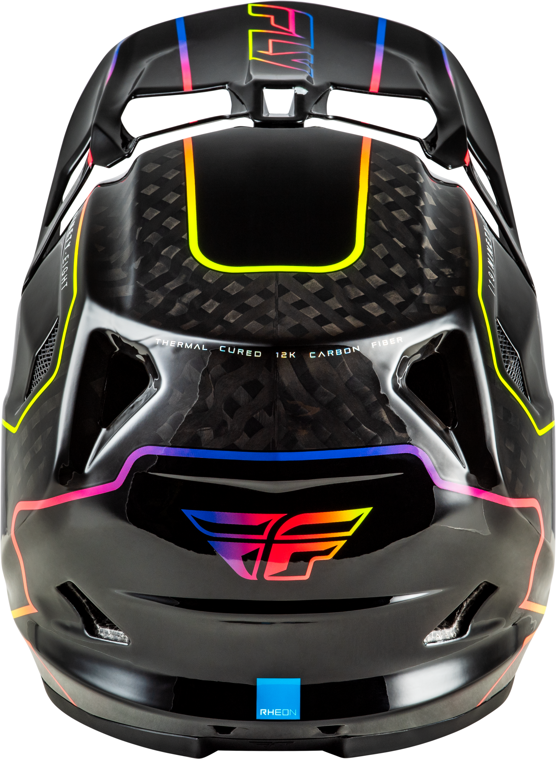 Photo of WERX-R FLOW CARBON HELMET BLACK CARBON/BLACK/MULTI XL by FLY RACING - Premium Helmets for UTVs / Side by Sides
