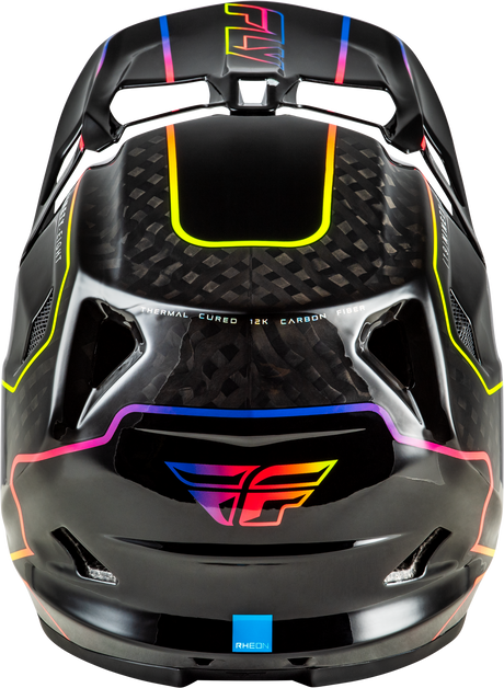 Photo of WERX-R FLOW CARBON HELMET BLACK CARBON/BLACK/MULTI XL by FLY RACING - Premium Helmets for UTVs / Side by Sides