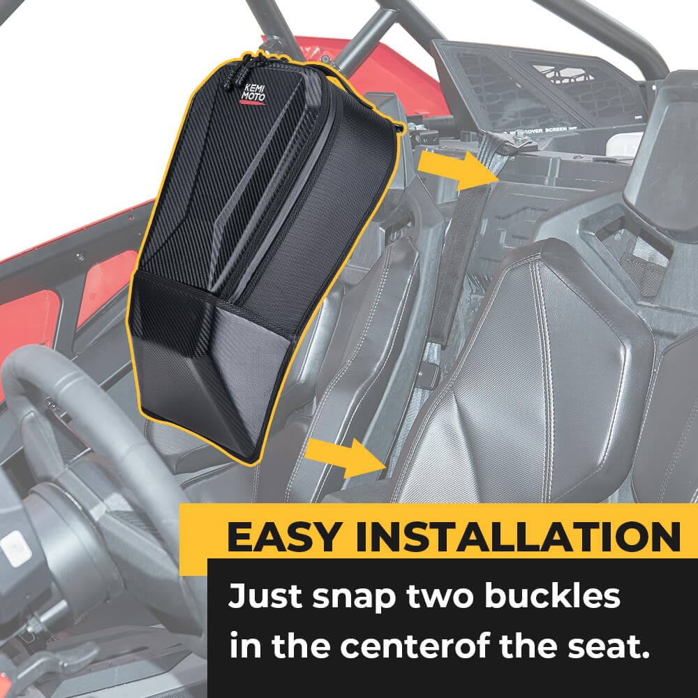 Photo of Tablet Holder & Storage Bag for Can-Am Maverick X3 by Kemimoto - Premium for UTVs / Side by Sides