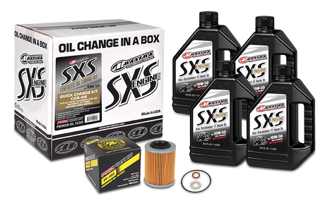 Photo of SXS CAN-AM QUICK CHANGE KIT 10W50 W/ OIL FILTER by MAXIMA - Premium Oil Filters for UTVs / Side by Sides