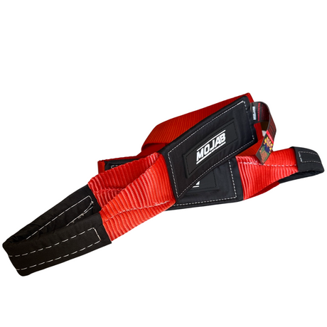Photo of 4''x10' Tree Saver Strap / Tow Strap / Winch Strap (Lifetime Warranty) by MOJAB OFFROAD - Premium Tow Strap for UTVs / Side by Sides