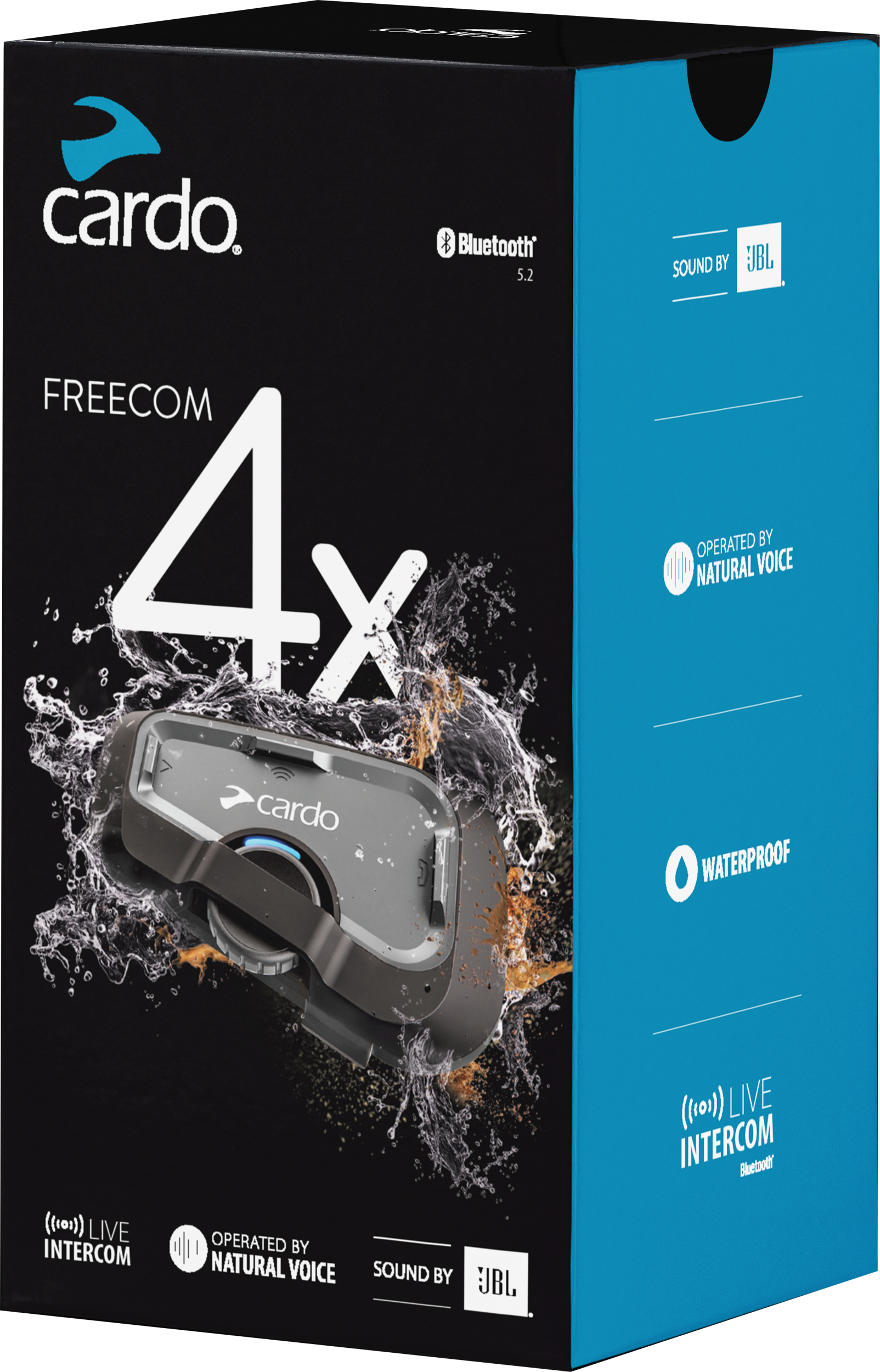 Photo of FREECOM 4X BLUETOOTH HEADSET SINGLE by CARDO - Premium Audio/Visual/Communication for UTVs / Side by Sides
