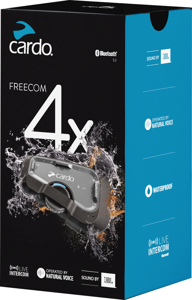 Photo of FREECOM 4X BLUETOOTH HEADSET SINGLE by CARDO - Premium Audio/Visual/Communication for UTVs / Side by Sides