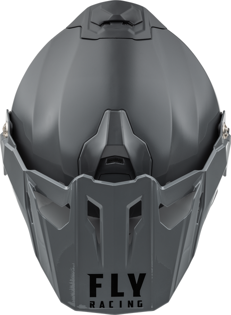 Photo of TREKKER CW SOLID HELMET ELEC SHLD GREY 2X by FLY RACING - Premium Helmets for UTVs / Side by Sides