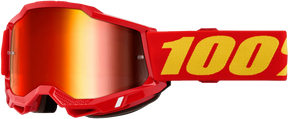 100% Accuri 2 Junior Goggles - Red Mirror Red Lens
