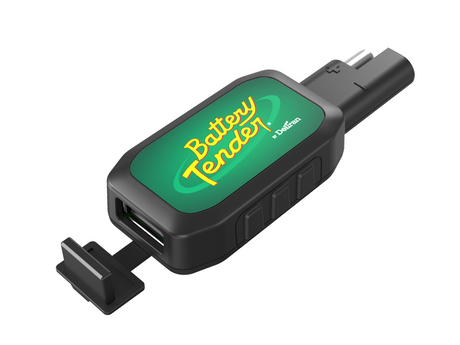 Photo of Ring Terminal Cable and USB Adapter Combo with Quick Disconnect by Battery Tender® - Premium for UTVs / Side by Sides