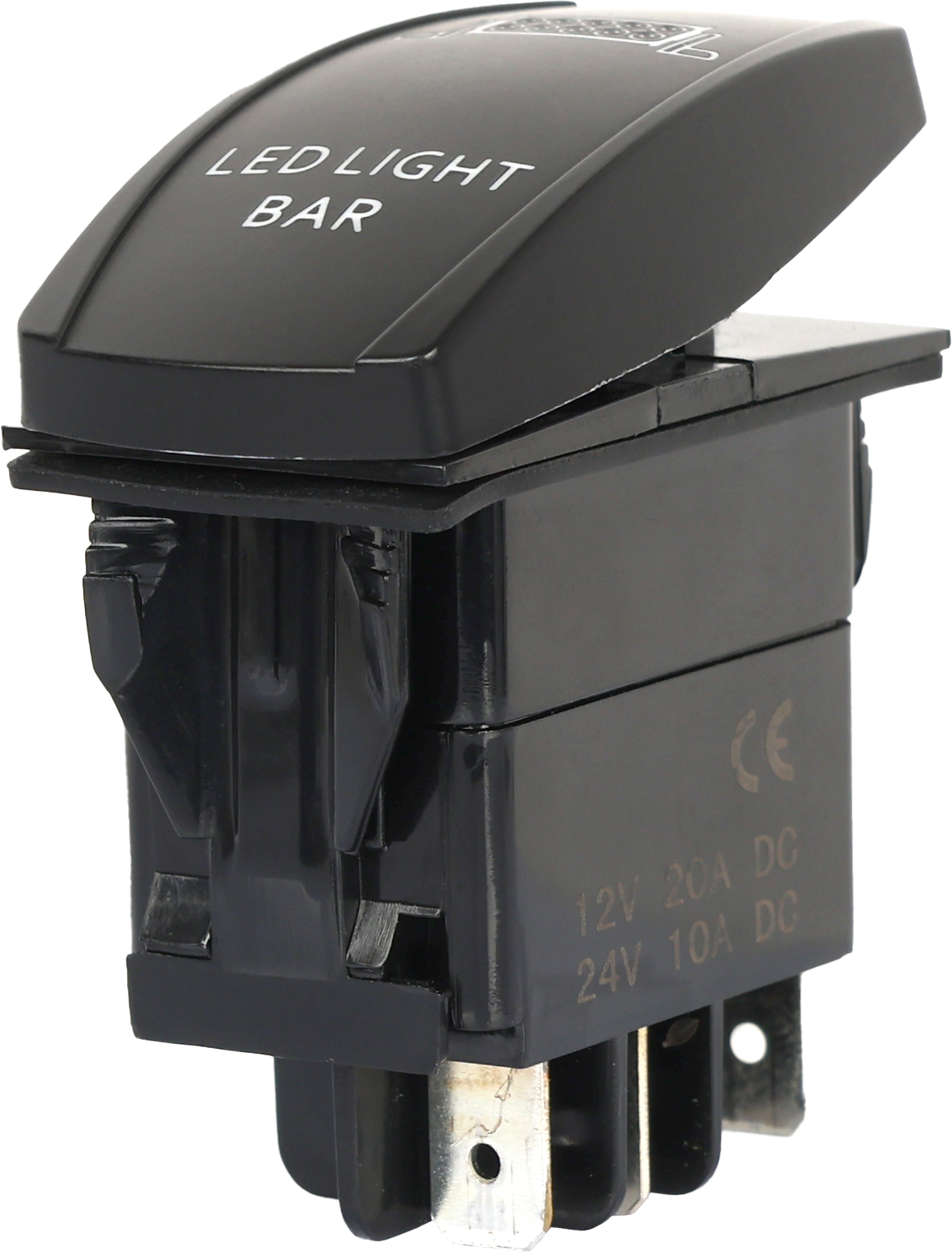 Photo of LIGHT BAR LED SWITCH PRO BACKLIT by OPEN TRAIL - Premium Switches for UTVs / Side by Sides