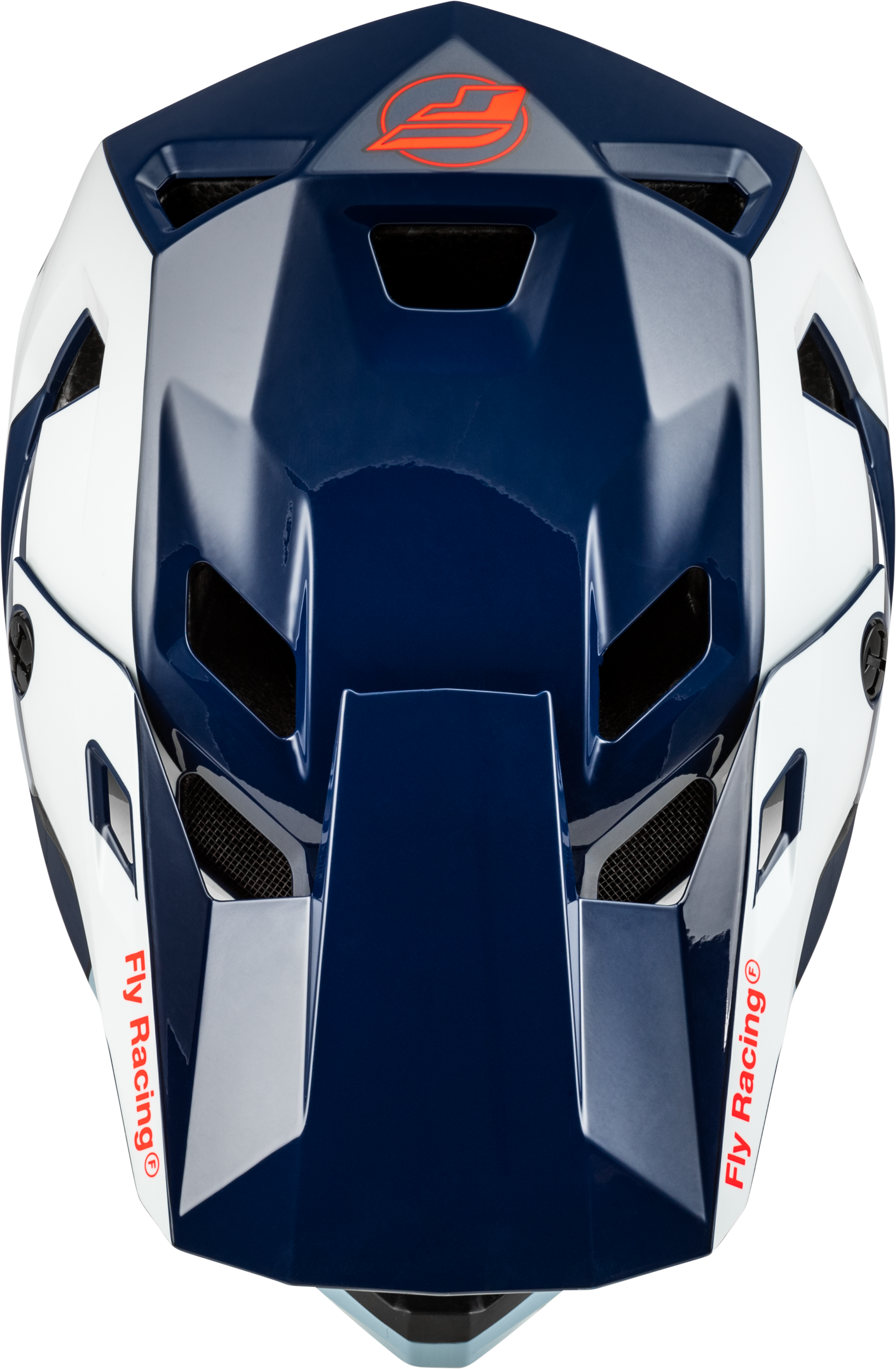 Photo of RAYCE BICYCLE HELMET RED/WHITE/BLUE SM by FLY RACING - Premium Helmets for UTVs / Side by Sides