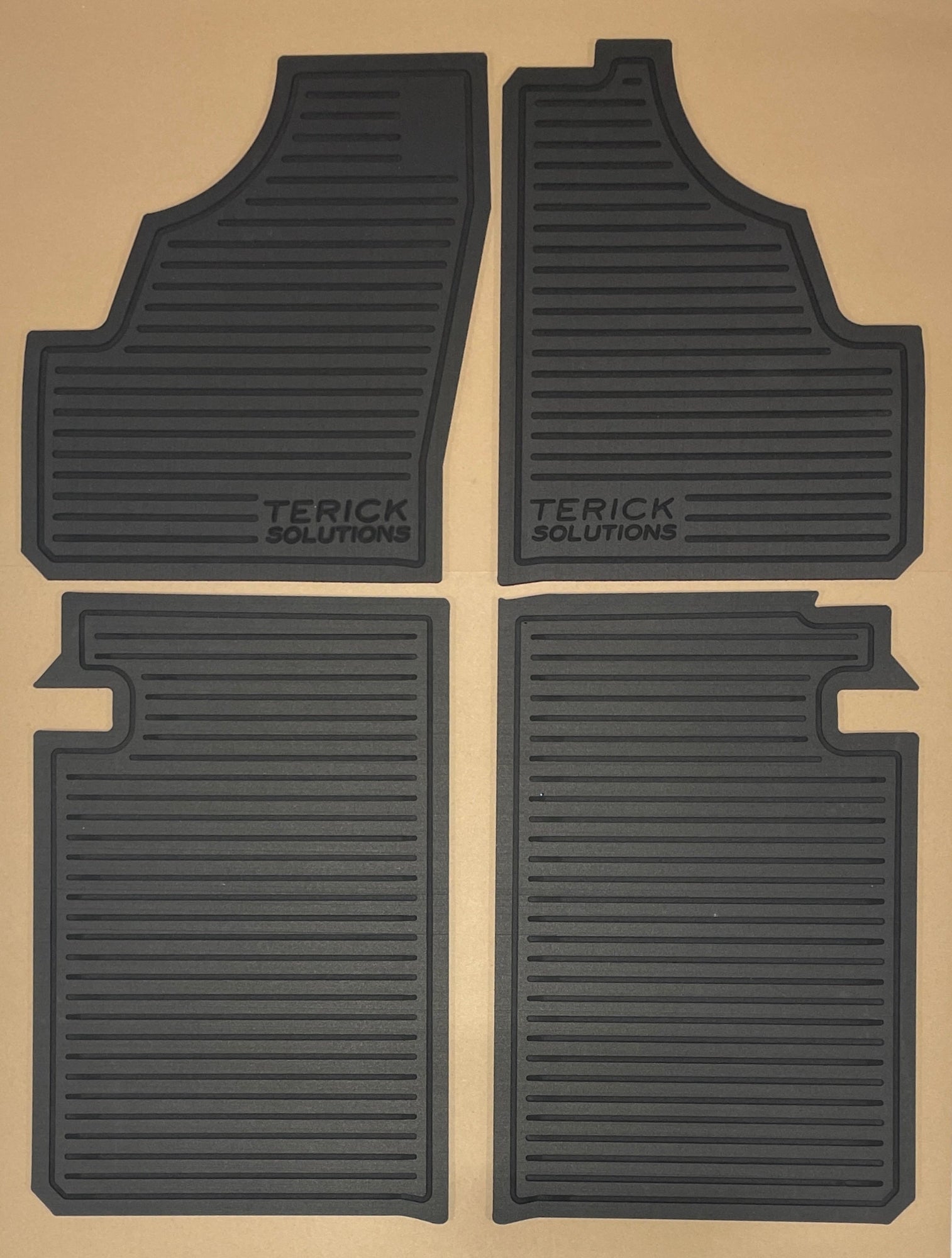 Photo of CFMOTO U10 XL PRO Rubber Floor Mats by Terick Solutions - Premium UTV Rubber floor mats for UTVs / Side by Sides