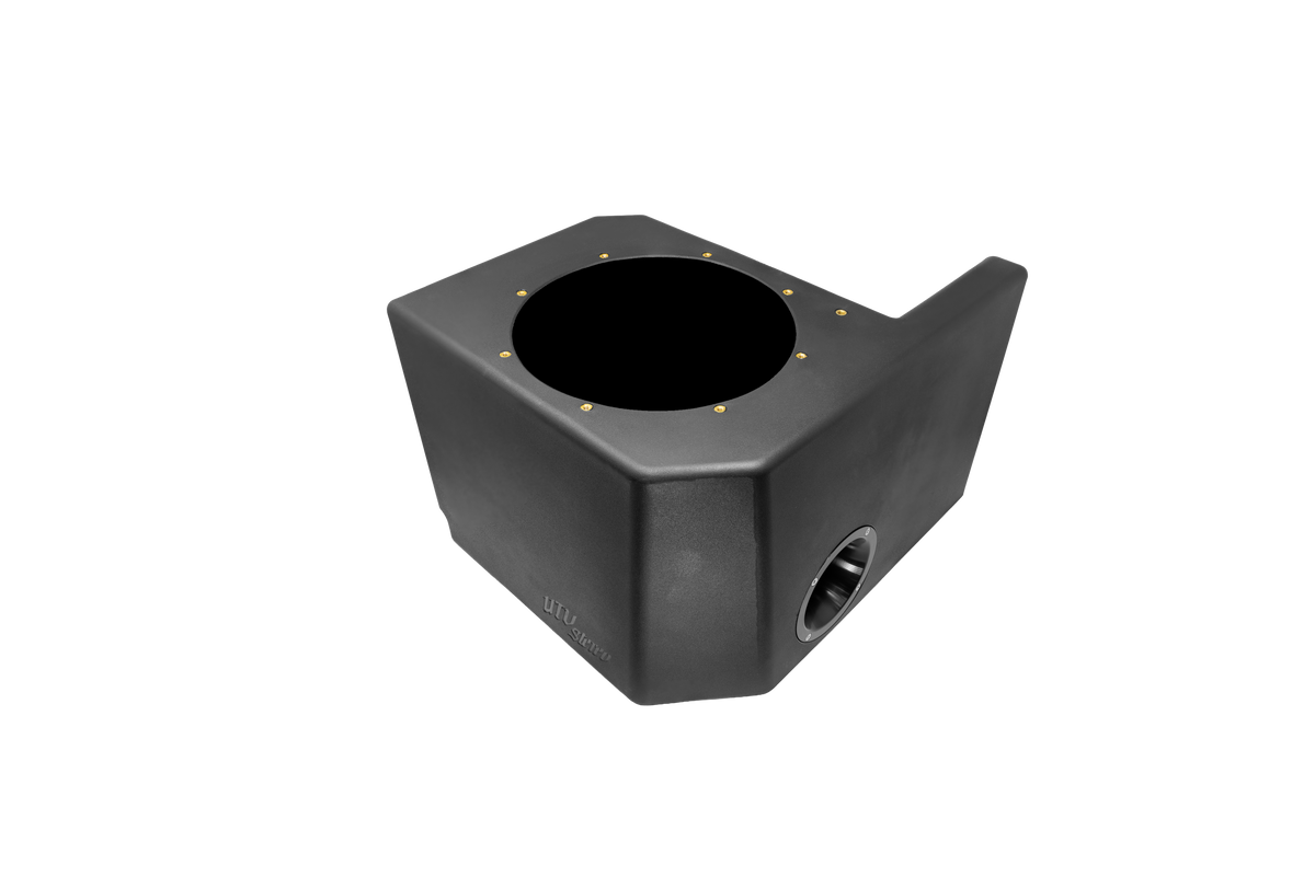 UTV Stereo Polaris Ranger 1500 10-inch vented passenger subwoofer enclosure