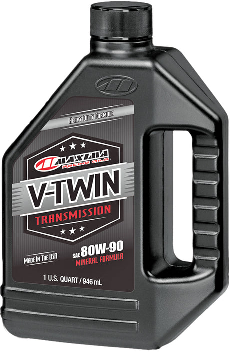 Photo of V-TWIN TRANSMISSION OIL 80W90 32OZ by MAXIMA - Premium Chemicals for UTVs / Side by Sides