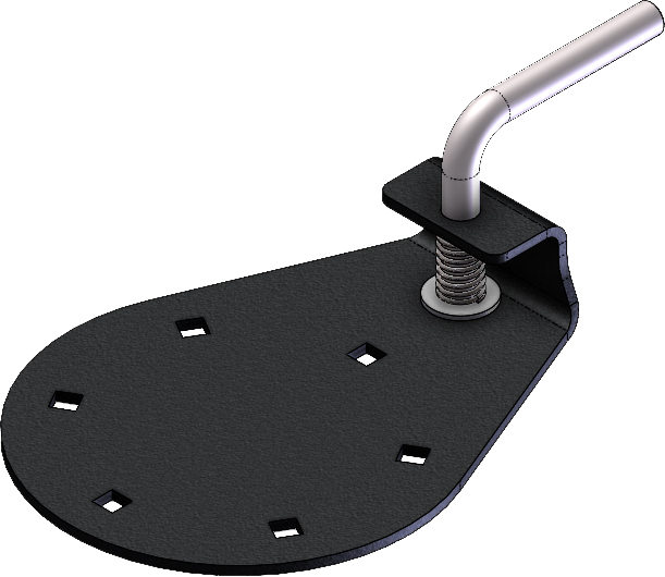 Photo of LIFT LATCH ASSEMBLY by KFI - Premium Storage for UTVs / Side by Sides