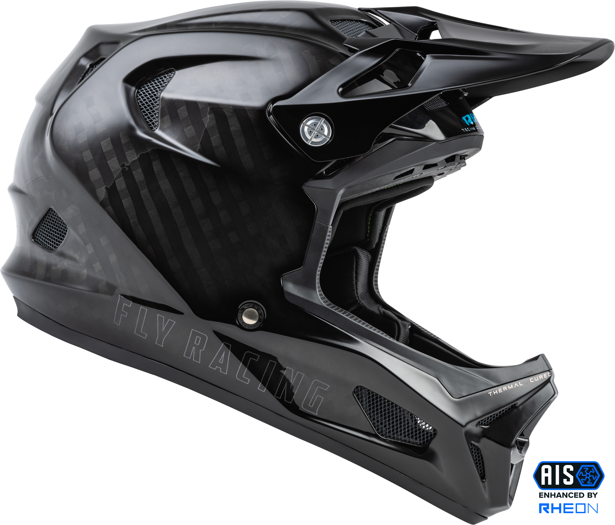 Photo of WERX-R CARBON HELMET BLACK CARBON XS by FLY RACING - Premium Helmets for UTVs / Side by Sides