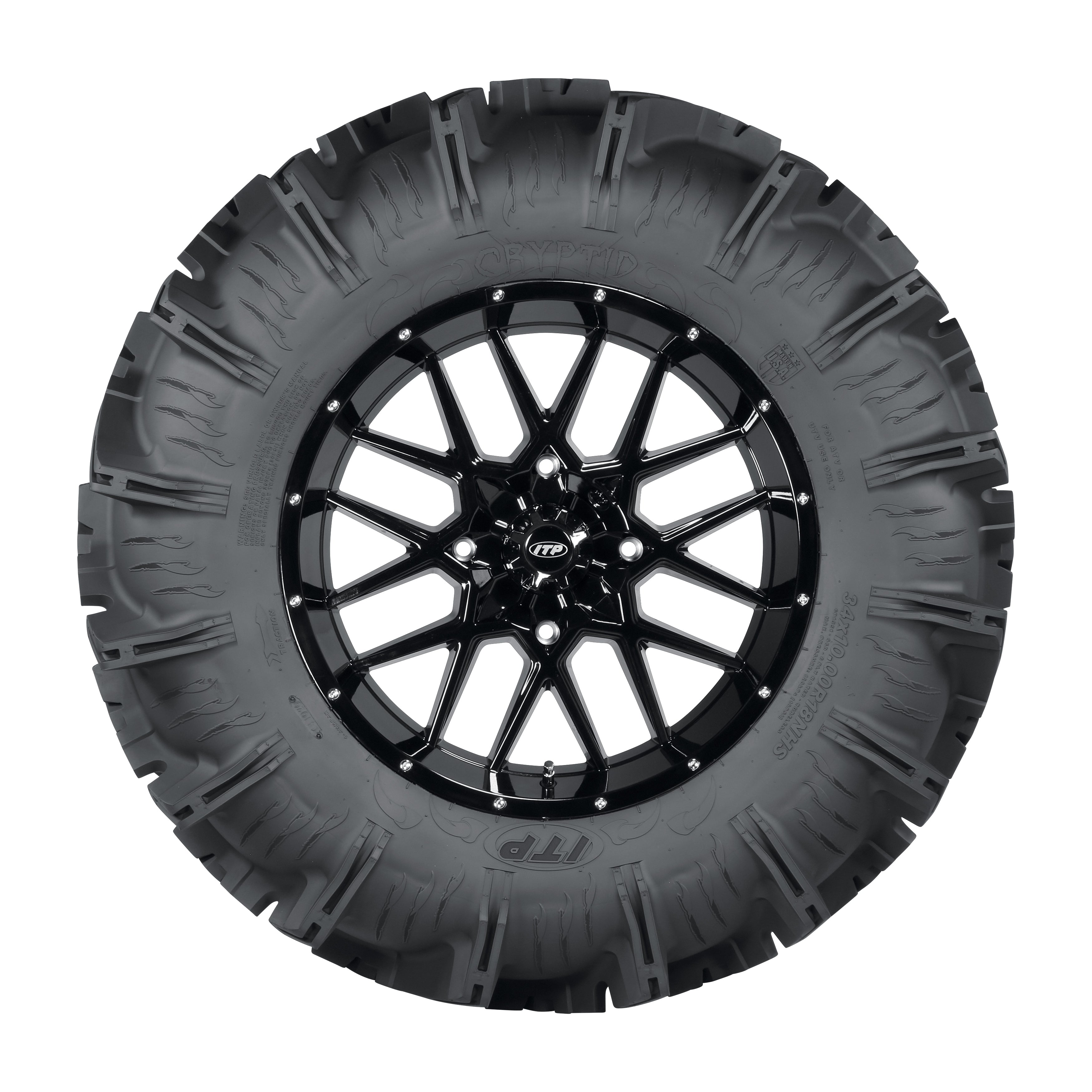 Photo of TIRE CRYPTID F/R 34X10R18 LR1330LBS RADIAL by ITP - Premium Tires for UTVs / Side by Sides