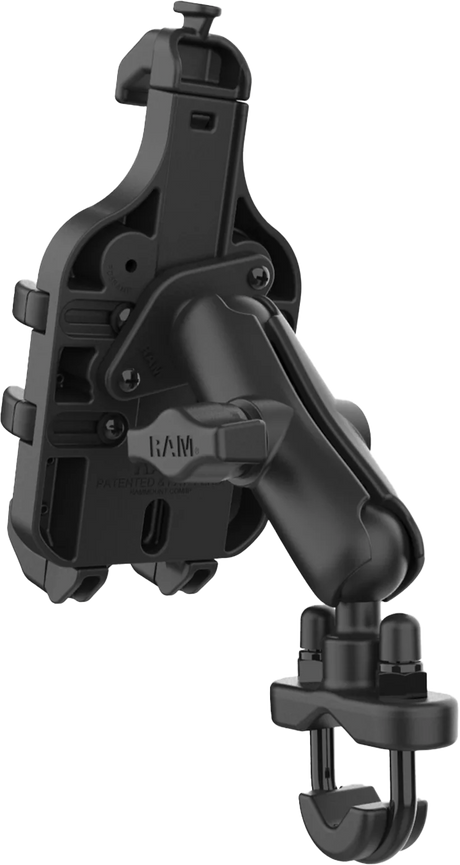 Photo of QUICK-GRIP PRO HANDLEBAR PHONE MOUNT MED by RAM - Premium Accessories for UTVs / Side by Sides