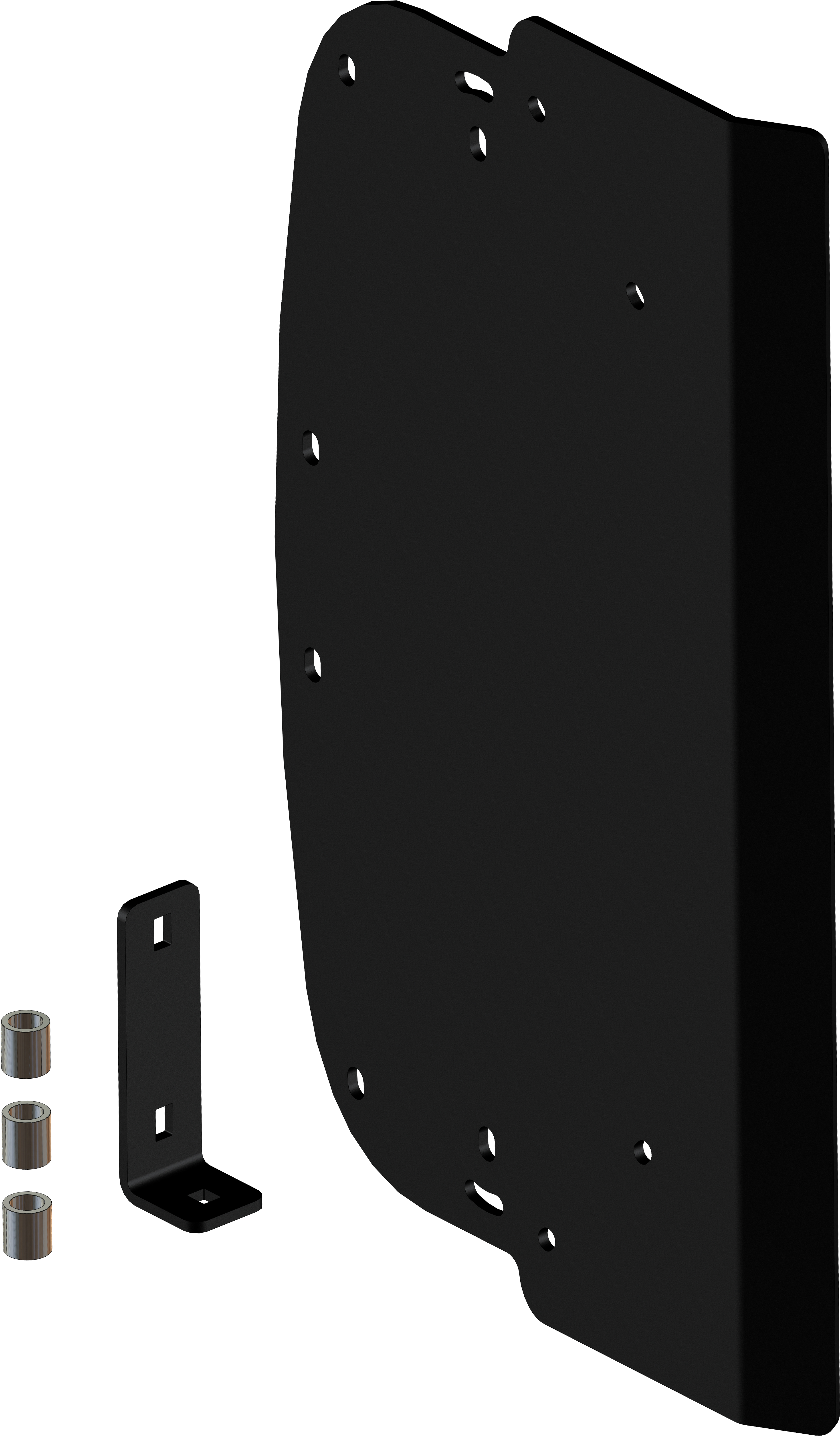 Photo of KFI POLY BLADE BOX SIDE SHIELD by KFI - Premium Snow Plows & Mounts for UTVs / Side by Sides