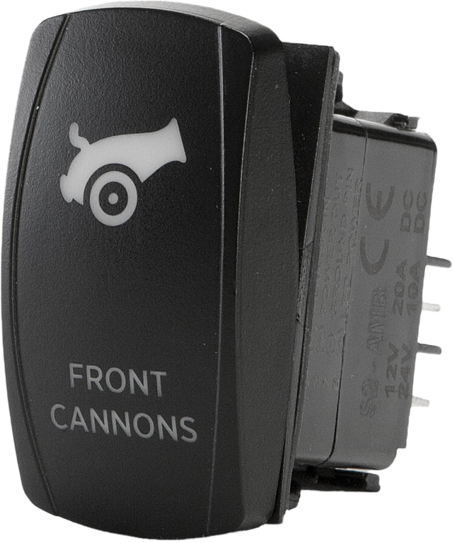 Photo of FRONT CANNONS DASH SWITCH PRO SERIES BACKLIT by OPEN TRAIL - Premium Switches for UTVs / Side by Sides