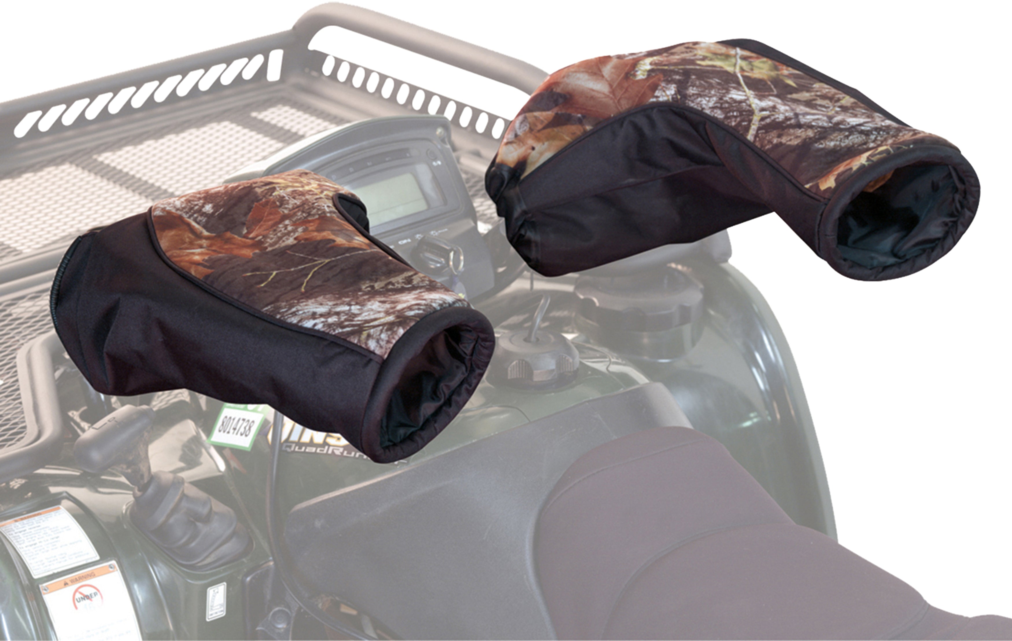 Photo of HANDLEBAR MITTS MOSSY OAK by KOLPIN - Premium Storage Covers for UTVs / Side by Sides